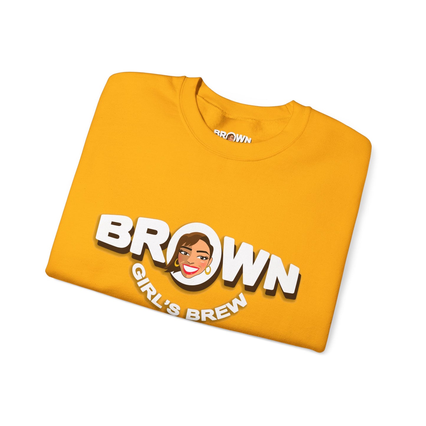 Brown Girl's Brew "Brewneck" Sweatshirt