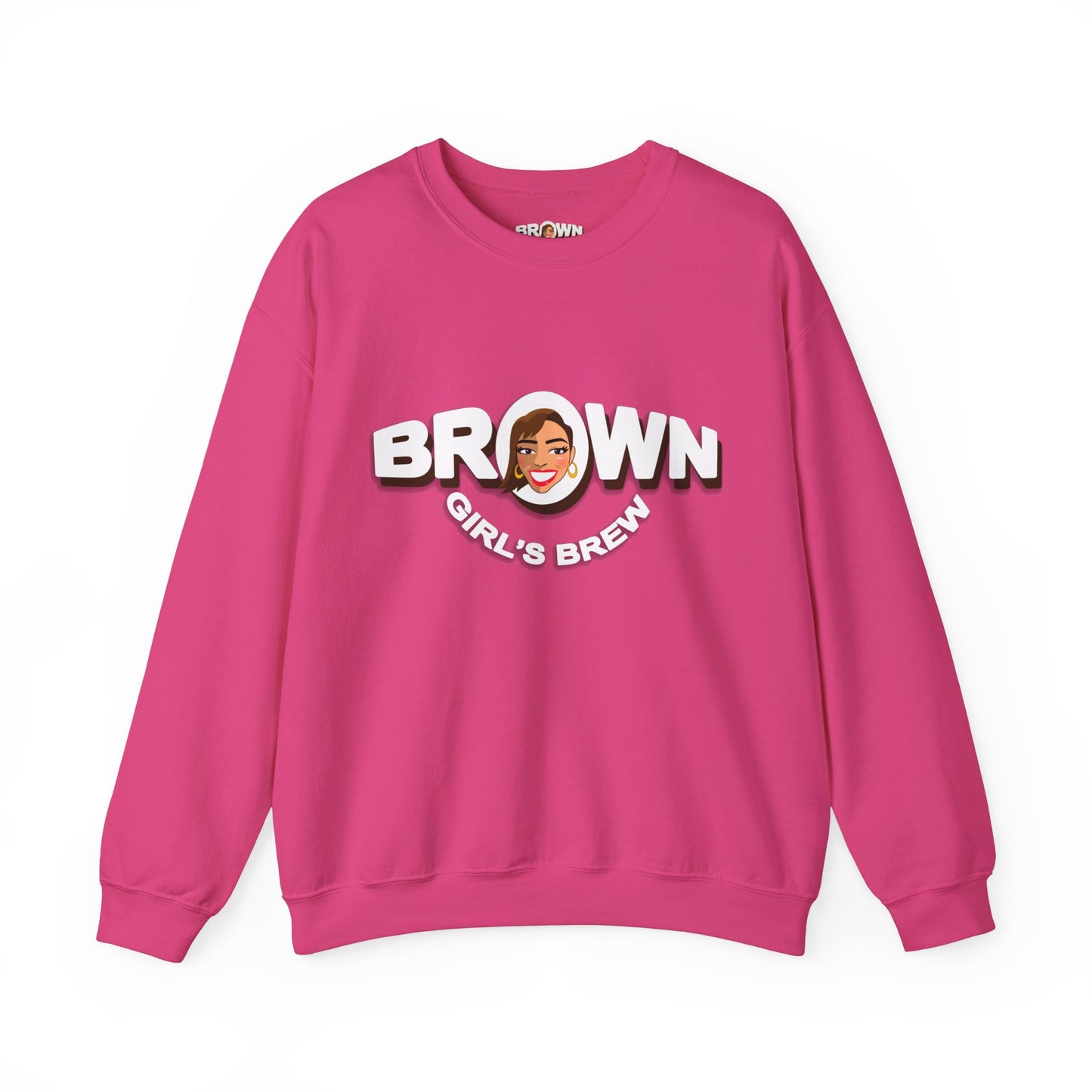 Brown Girl's Brew "Brewneck" Sweatshirt