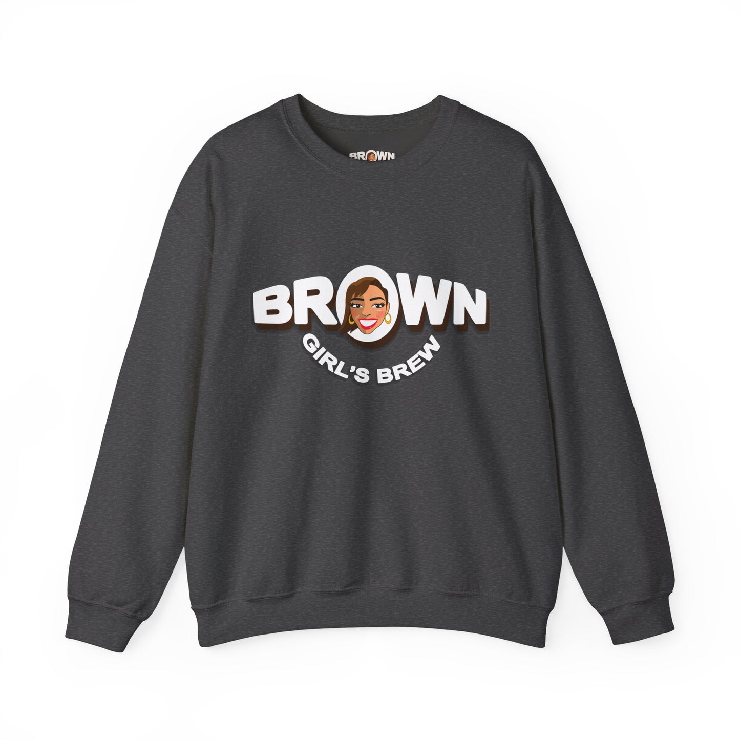 Brown Girl's Brew "Brewneck" Sweatshirt