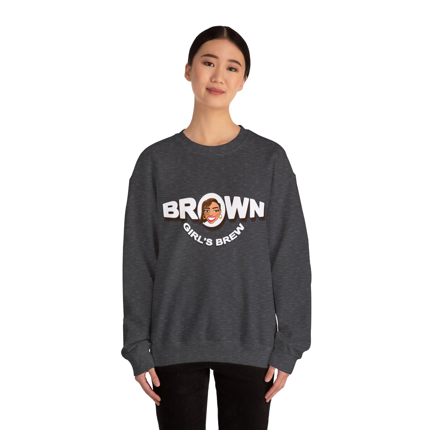 Brown Girl's Brew "Brewneck" Sweatshirt