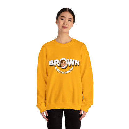 Brown Girl's Brew "Brewneck" Sweatshirt