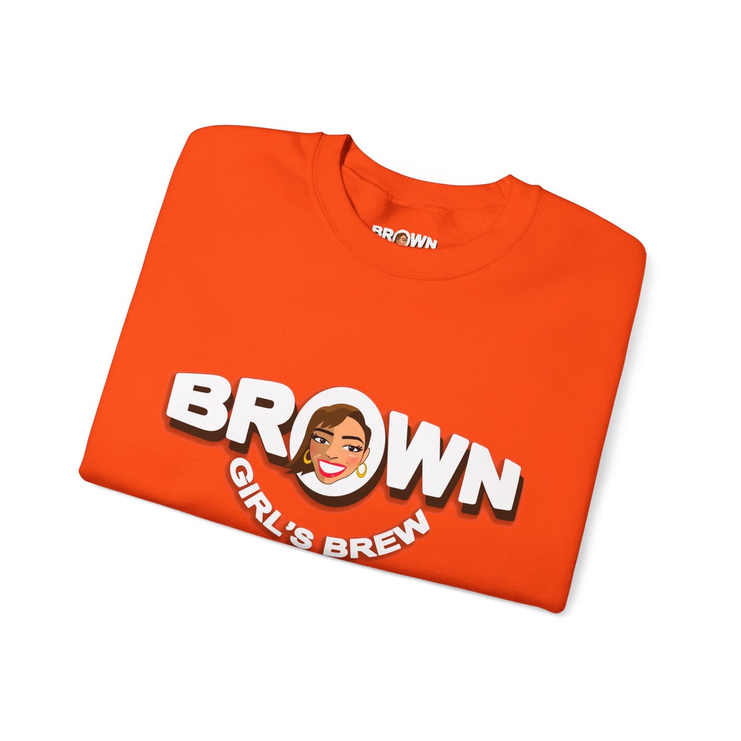 Brown Girl's Brew "Brewneck" Sweatshirt