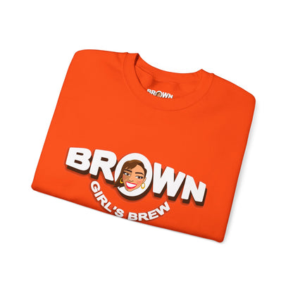 Brown Girl's Brew "Brewneck" Sweatshirt