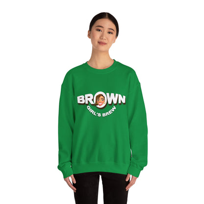 Brown Girl's Brew "Brewneck" Sweatshirt