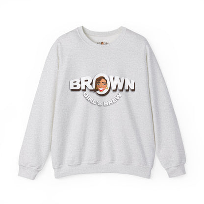 Brown Girl's Brew "Brewneck" Sweatshirt