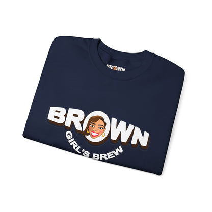 Brown Girl's Brew "Brewneck" Sweatshirt