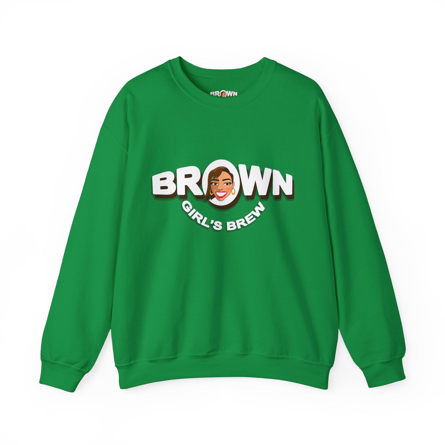 Brown Girl's Brew "Brewneck" Sweatshirt