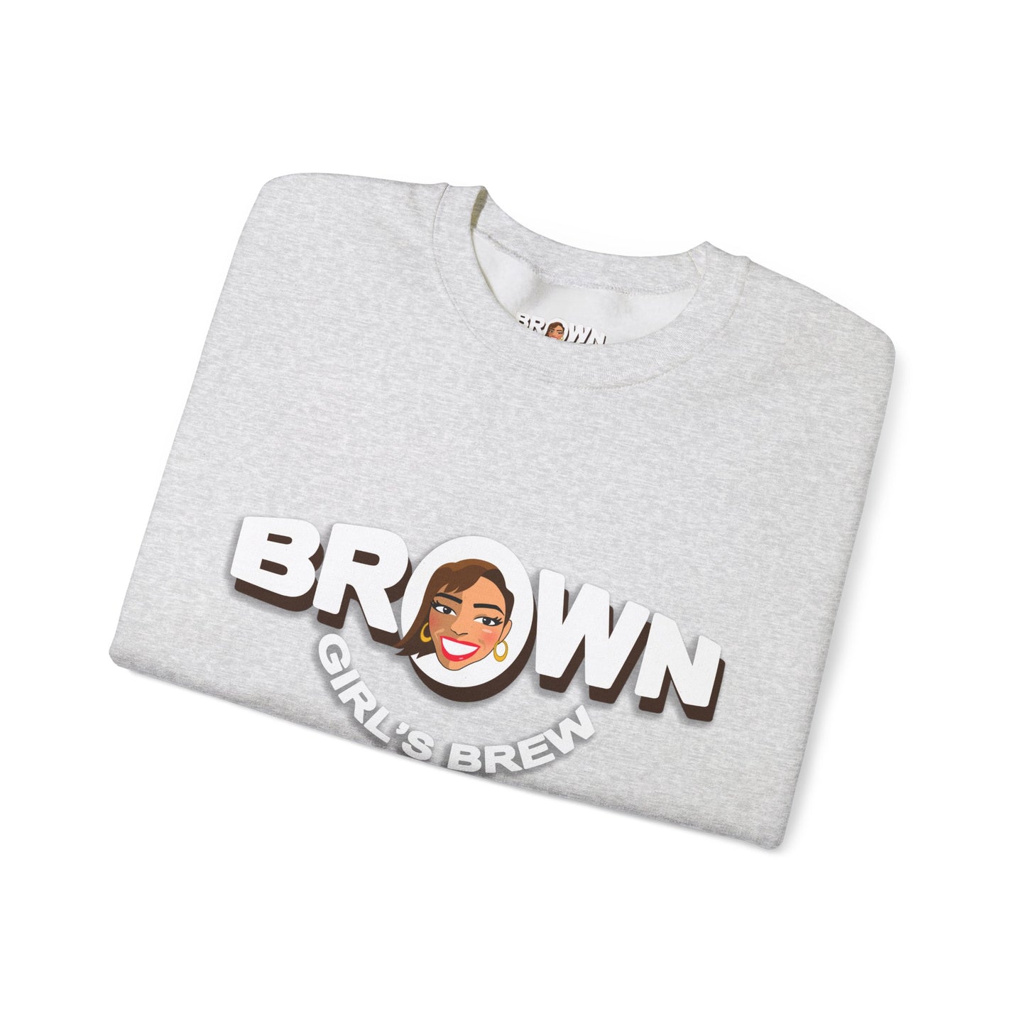 Brown Girl's Brew "Brewneck" Sweatshirt