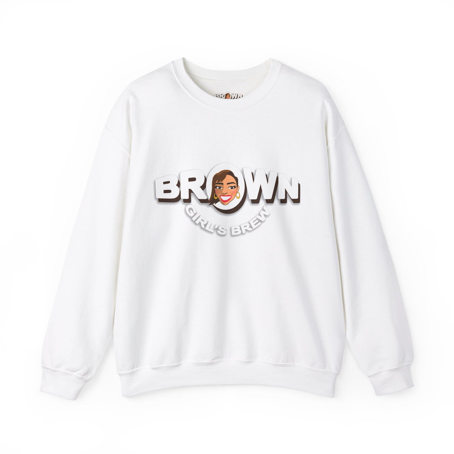 Brown Girl's Brew "Brewneck" Sweatshirt