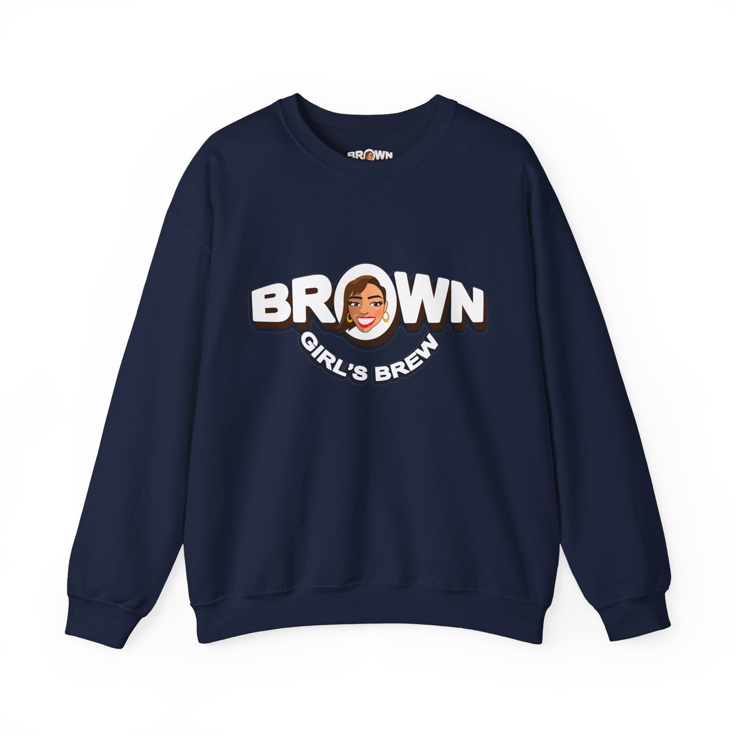 Brown Girl's Brew "Brewneck" Sweatshirt