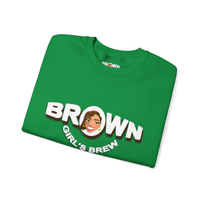 Brown Girl's Brew "Brewneck" Sweatshirt