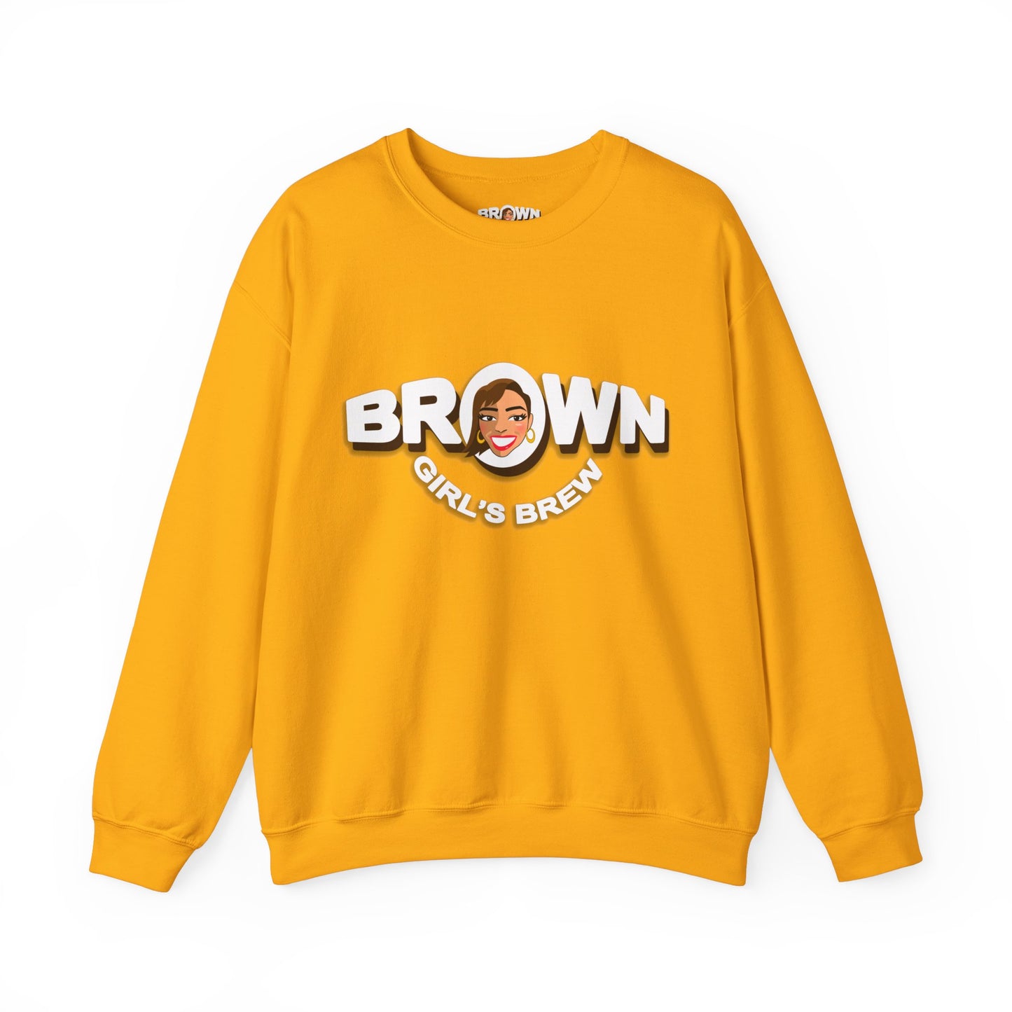 Brown Girl's Brew "Brewneck" Sweatshirt